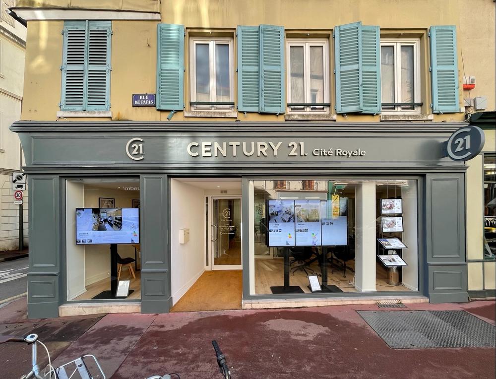 photo facade century 21 cité royale saint-germain-en-laye